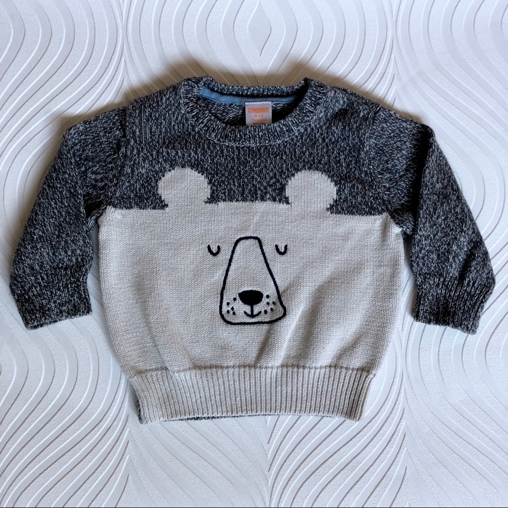 Gymboree Knitted Bear Sweater